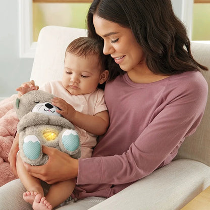 Nutria de Peluche Dulces Sueños que Respira de Verdad 😴