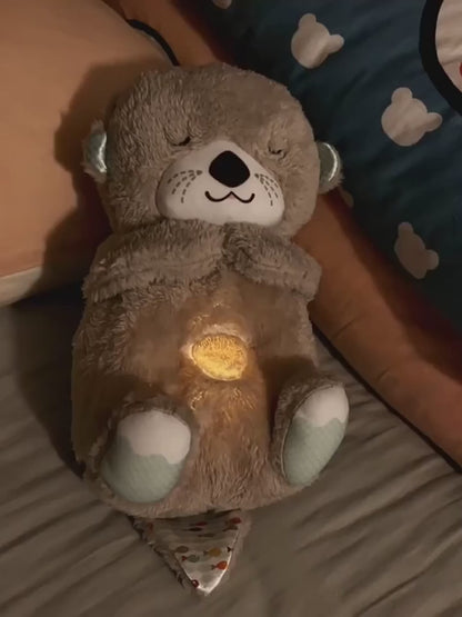 Nutria de Peluche Dulces Sueños que Respira de Verdad 😴