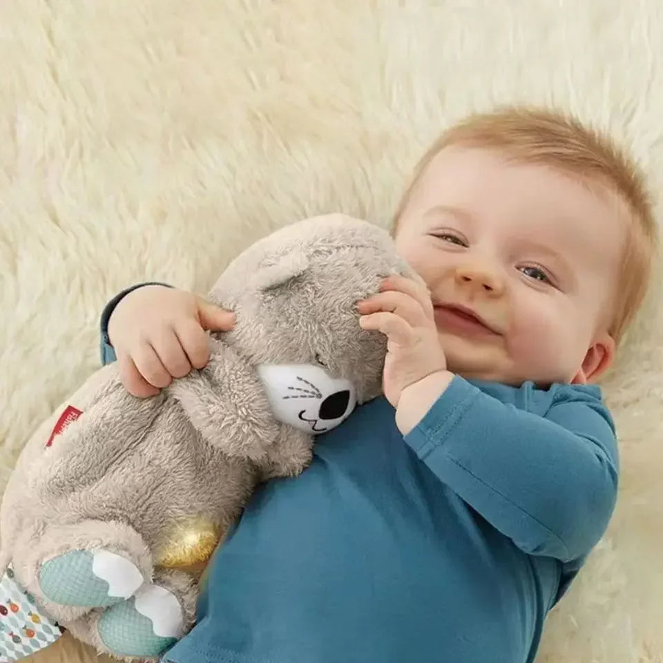 Nutria de Peluche Dulces Sueños que Respira de Verdad 😴